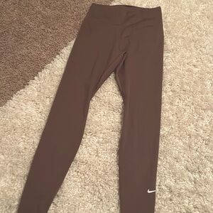Brown Nike leggings